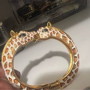 Kenneth Jay Lane giraffe bracelet